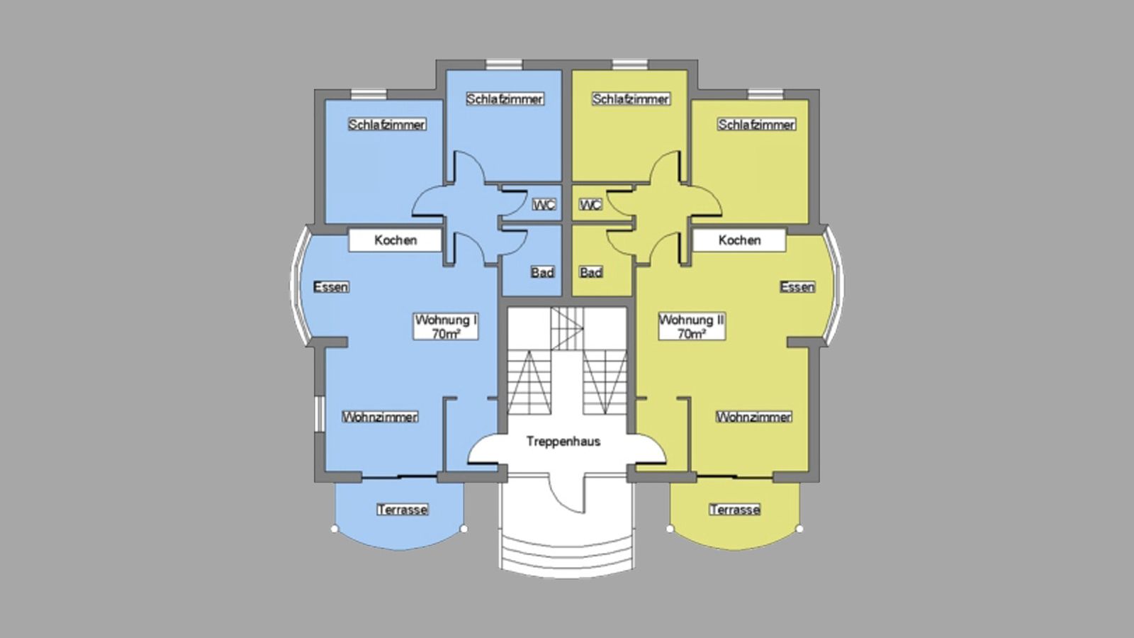 Apartments-Grundrisse